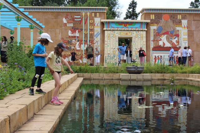 159 - Ancient Egyptian garden, Hamilton gardens