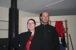 113 - Flo and Jeff in Lake Mackenzie Hut