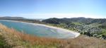 102 - Mahia Peninsula - Mahia Beach from Mahia Beach hilltop