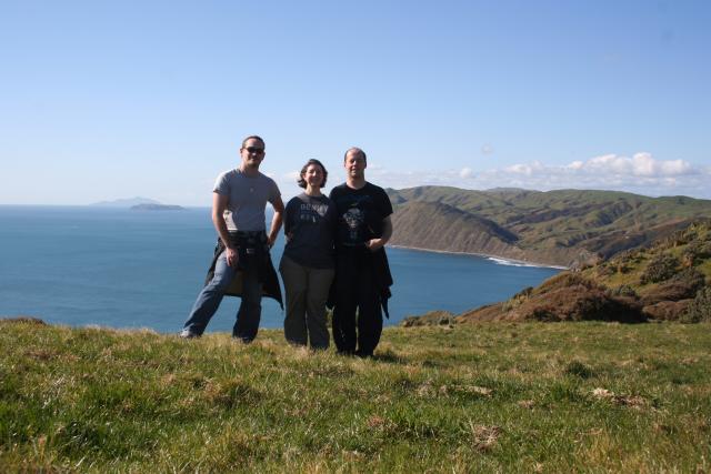 Makara 08 - JB, Flo, Jeff, Kapiti and Mana Island