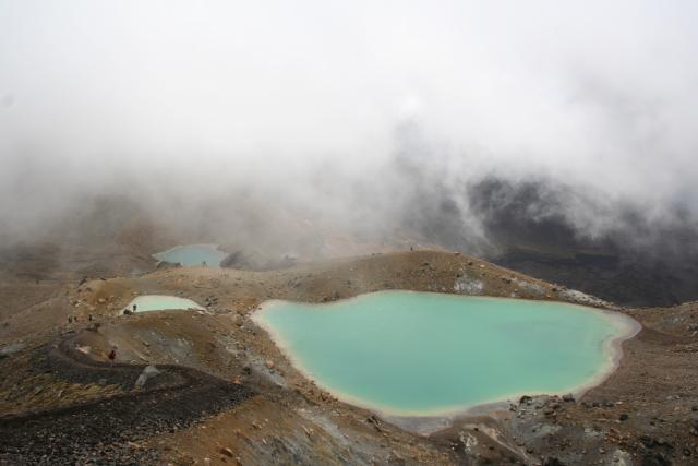 Xmas holidays 08-08 - 147 - Tongariro Crossing - Emerald lakes, 5 minutes later