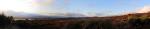 Whakapapa 17 - Mt Ngauruhoe and plateau - View from motel, blue sky version